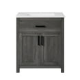 thumbnail image 4 of BridgePoint Home Ella 30" Single Sink Bathroom Vanity in Grey Brown with White Stone Top, 4 of 16