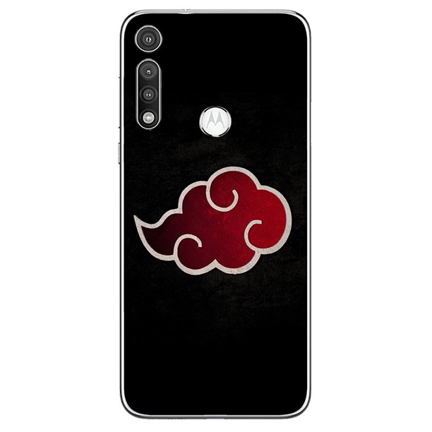 Funda Blanda Motorola Moto G7 Play Power Plus G50 5G + G7 + Para Teléfono B3-CA13 Dibujos Animados Akatsuki Sasuke NARUTO Cubierta Protectora