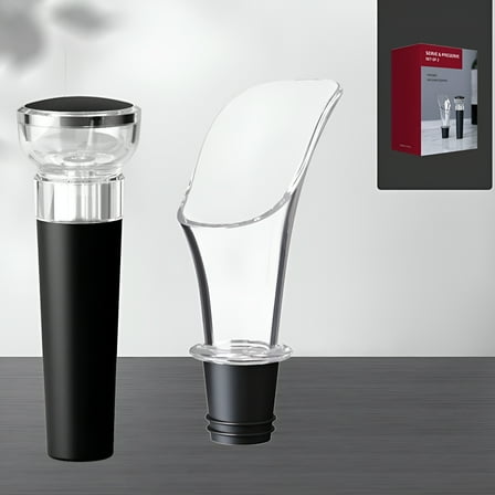 ACDANC Wine Aerator Wine Aerator Pourer Spout Wine Aerator Pourer And Vacuum Stopper