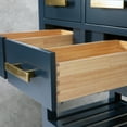 thumbnail image 5 of Water Creation Madalyn 30" Wood Single Bathroom Vanity in Monarch Blue & White, 5 of 6