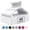 White, variant on Utopia Home - Plastic Hangers 48 Pack - Space Saving Clothes Hanger - Durable and Strong Closet Organizers and Storage Makes It Ideal Stocking Stuffers or Apartment or Dorm Room Essentials (White)