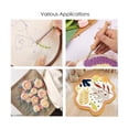 thumbnail image 5 of 17Pcs Punch Needle Kit Punch Needle Embroidery Kits Adjustable Punch Needle Tool, Wooden Handle Embroidery Pen, 5 of 5