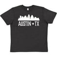 thumbnail image 3 of Inktastic Austin Texas Skyline Silhouette TX City Youth T-Shirt, 3 of 5