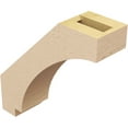 thumbnail image 5 of Ekena Millwork 3"W x 10"D x 10"H Imperial Rough Cedar Woodgrain TimberThane Knee Brace, Primed, 5 of 6