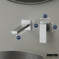 thumbnail image 4 of Karran Usa KBF620GG Alberton 1.5 GPM Wall Mounted Centerset Bathroom Faucet - Gunmetal, 4 of 6