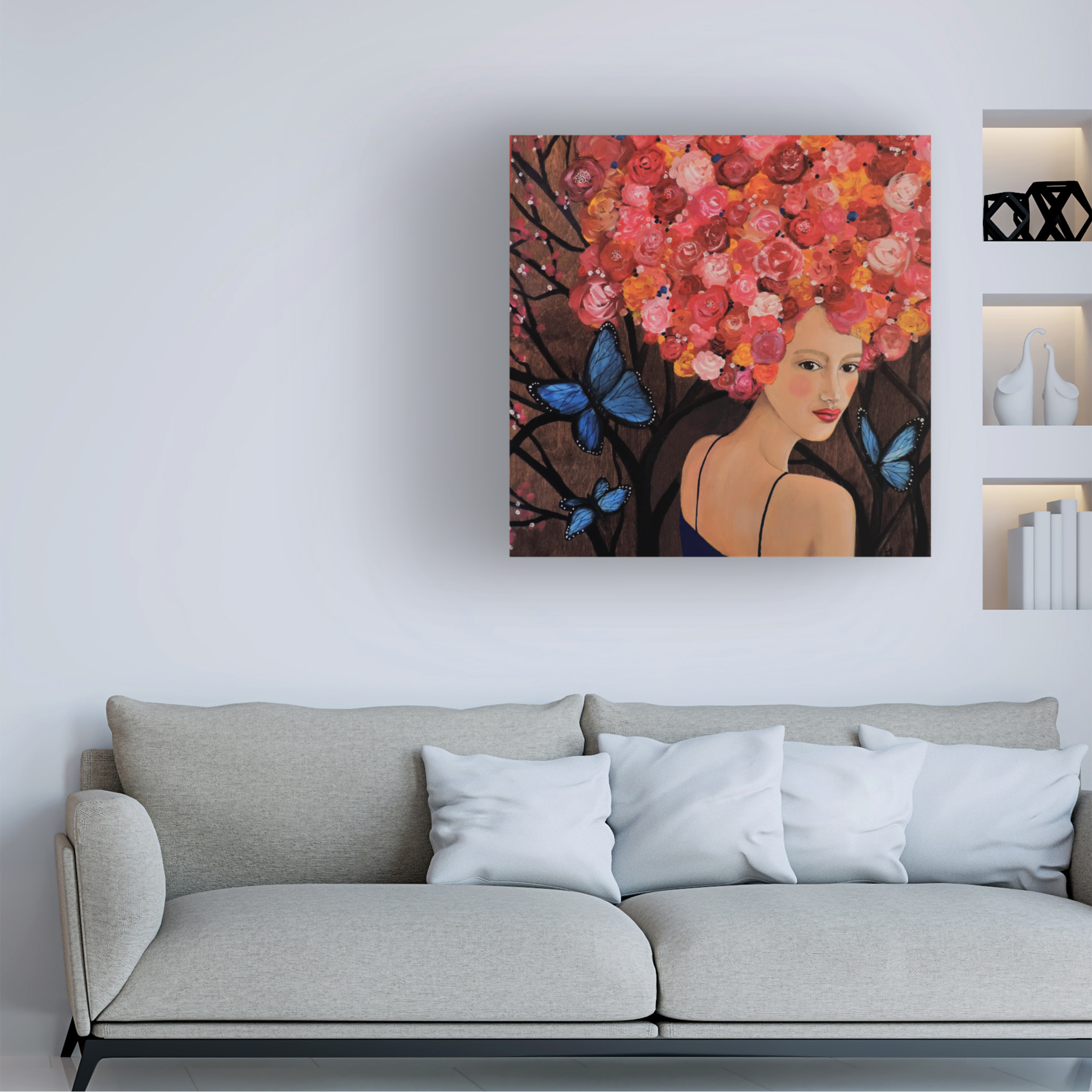 Sylvie Demers 'Alma' Canvas Art