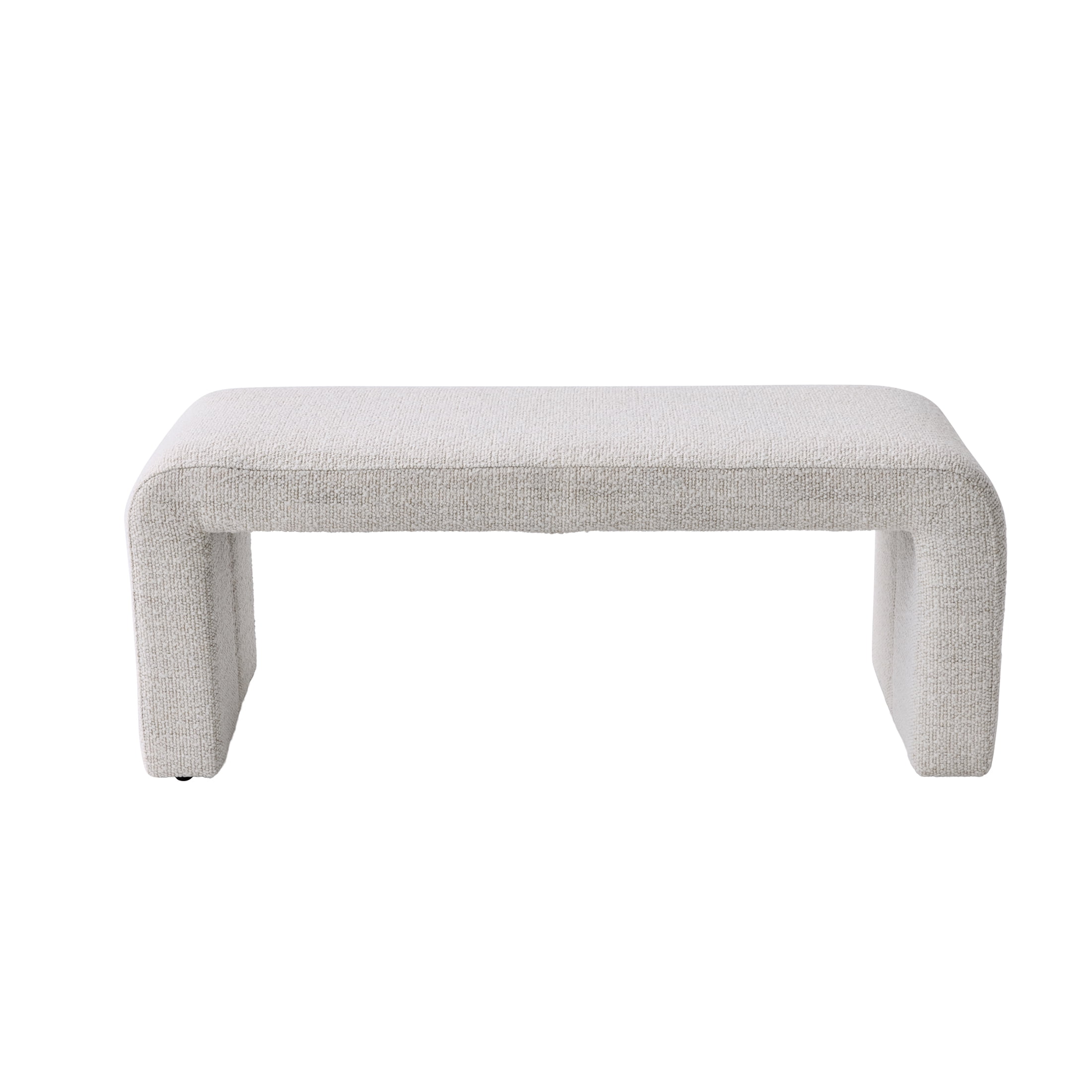 Better Homes & Gardens Juliet Boucle Waterfall Bench, Ivory