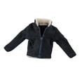 thumbnail image 2 of KLKCMS 1/12 Scale Zipper Jacket Accessories Handmade Doll Clothes Miniature Clothes for Black, 2 of 9