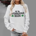 thumbnail image 6 of Guluxicc Women's Sweatshirts Casual Long Sleeve Graphic Printed Shirts St. Patrick's Day Pullover Tops, M, 6 of 6