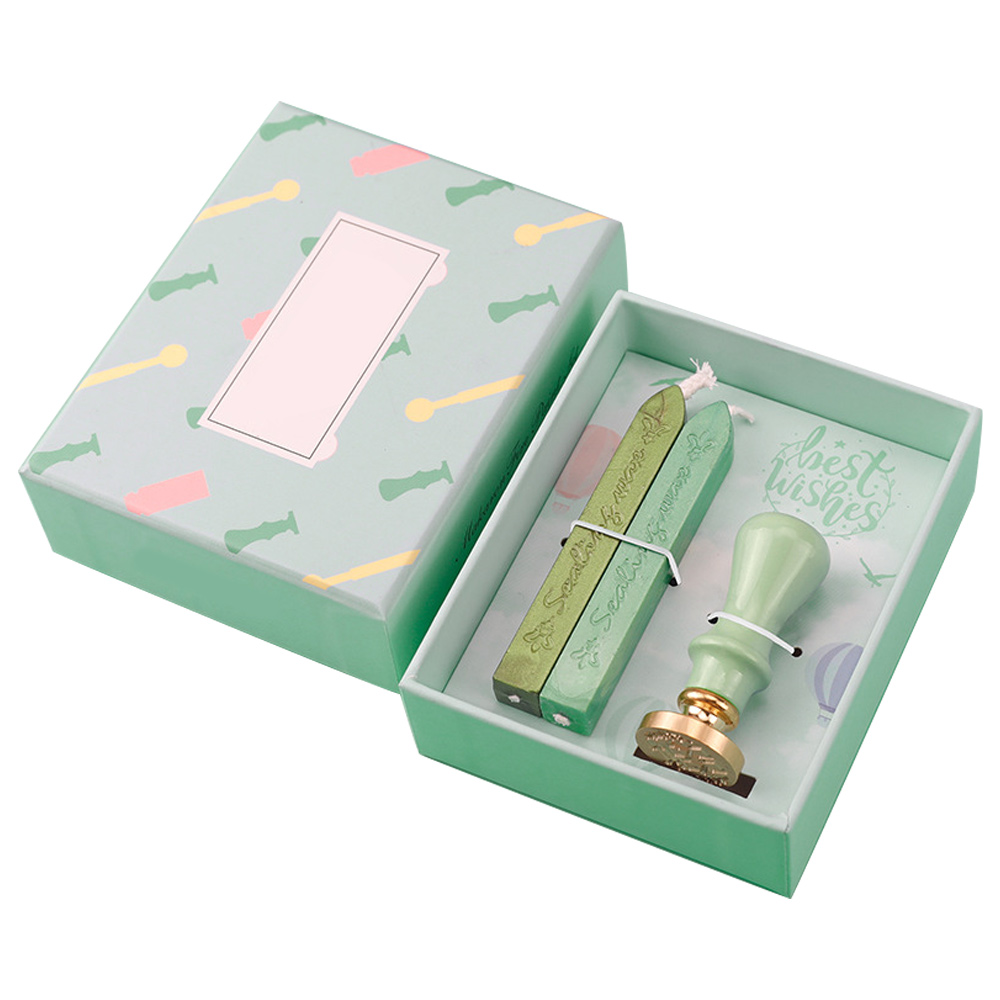 Stamp Seal Sealing Wax kit, Retro Wax Stick + Classic Vintage Seal Wax