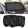 thumbnail image 3 of 2pcs Car Window Sunshade UV Protection Baby Car Side Rear Sunshade Side Window Sunshade Mesh Sun Visor Summer Window Shade, 3 of 5