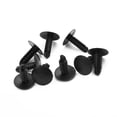 thumbnail image 2 of 50 Pcs Black Plastic Rivets Retainer Clip 4mm x 5mm x 12mm for Car Bumper Fender, 2 of 11