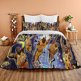 thumbnail image 1 of Double Duvet Cover  Double Bedding Set  Zipper, 1 of 4