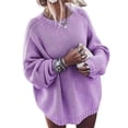 thumbnail image 2 of Suéter de invierno, chaqueta holgada de talla grande, suéter cálido de invierno, moderno y casual, 2 of 6