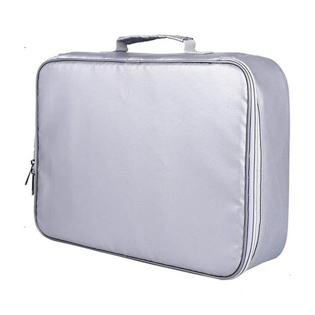 Fireproof Bags Waterproof Cash Safe Coin Organizer Bag Set Document Storage For Valuables-Currency Keys Card Passport Home Safe ,Easy to Use