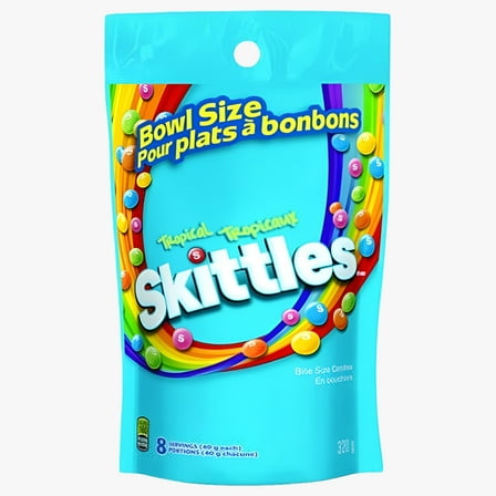 Skittles Tropical, Mega Pack, 320g/11.28 oz