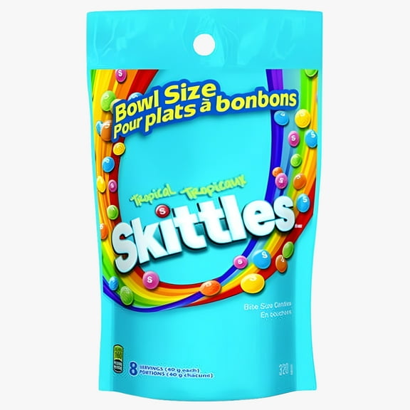 Skittles Tropical, Mega Pack, 320g/11.28 oz