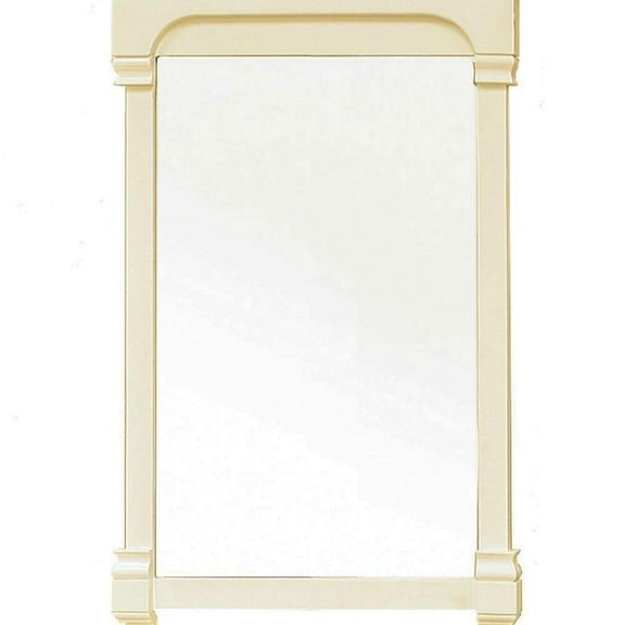 Bellaterra Home 24 in Solid wood frame mirror