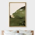 thumbnail image 3 of IDEA4WALL Framed Canvas Wall Art Minimal Watercolor Green Mountain Range Vintage Art Nordic Multicolor Boho Abstract Print Contemporary for Living Room, Bedroom, Office - Natural 16"x24", 3 of 5