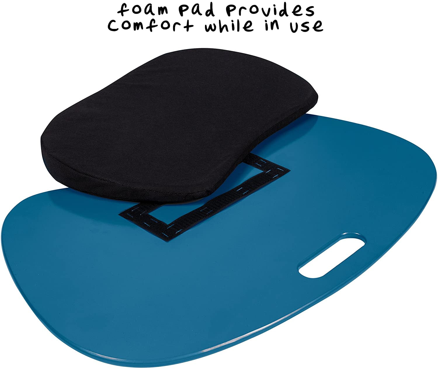 HoneyCanDo Portable Laptop Lap Desk with Handle, 23" Length x 16