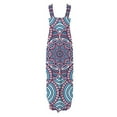 thumbnail image 4 of Birdeem Robe Longue Décontractée pour Femme à Col en V Sans Manches Imprimée, Coupe Ample, Style Camisole, Longue Robe+poche, 4 of 5