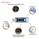 thumbnail image 2 of Mini USB Tester Voltaje actual Cargador Capacidad Probador Medidor de voltaje actual, 2 of 8