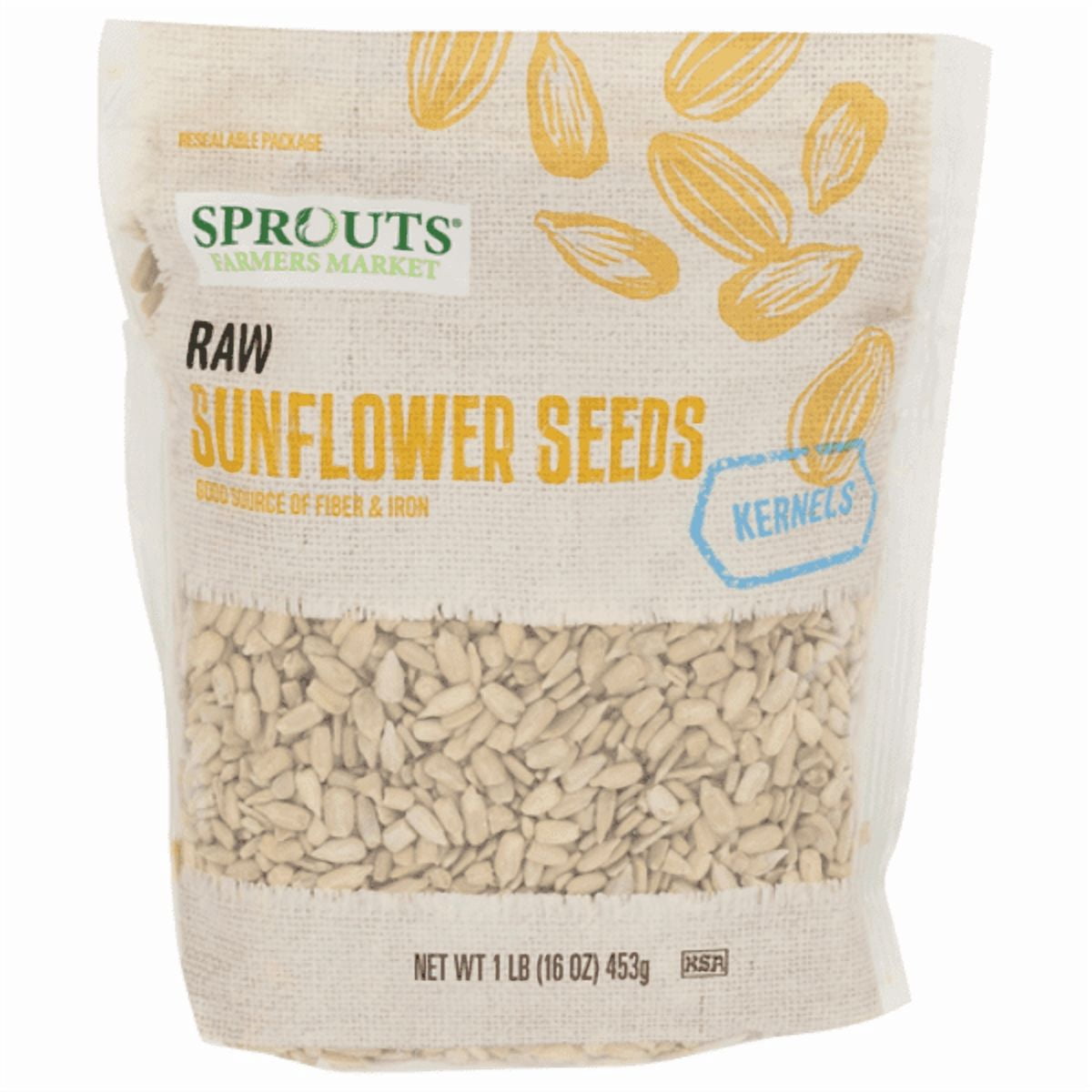 Sprouts Raw Sunflower Seed Kernels 16 oz (Pack of 2)