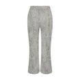 thumbnail image 5 of Women's High Waist Wide Leg Pants with Colorful Patterns, Lightweight Loose Fit Casual Trousers for Beach Vacations, Daily Wear, and All Season Comfort, Stretchy Comfortable Lounge Pants Grey L, 5 of 9