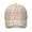 Beige Christmas Santa Pattern, variant on Blue Christmas Snowflake Pattern Baseball Cap, Structured Flat Bill Hat with Snap Closure & Sweatband, Breathable Eyelets Gifts for Sports Outdoor Travel