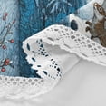 thumbnail image 3 of Qxltty Forest Snowman Round Tablecloth 60 Inch Dia Washable Table Cover with Dust-Proof Wrinkle Resistant for Restaurant Picnic Indoor and Outdoor Dining, 3 of 8