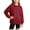 #A03-Wine, variant on Girls Crewneck Sweatshirt Fleece Solid Long Sleeve Girls Pullover Top Cotton Sweaters for Girls 10-12 Comfort Winter Clothes for Tween Girls
