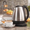thumbnail image 2 of Hamilton Beach 1500W 1.7 L Variable Temperature Electric Kettle, Stainless Steel, 2 of 6