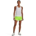 thumbnail image 3 of Under Armour Women's Fly by 2.0 Running Shorts, Lime Surge/White/Reflective, S, 3 of 8
