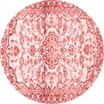 thumbnail image 1 of Ahgly Company Indoor Round Persian Red Traditional Area Rugs, 4' Round, 1 of 4