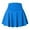 Blue, variant on High Waist Workout Skirt With Pockets For Women Athletic Tennis Running Yoga Fitness Compression Shorts Built In