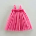 thumbnail image 2 of TBWNWG Toddler Girls Holiday Party Dress Sleeveless Mesh Flower for Dance Celebration and,Size 2-3 Years, 2 of 4