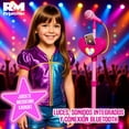 thumbnail image 3 of Juguete Micrófono Karaoke De Pedestal Con Luces y Bluetooth, 3 of 5