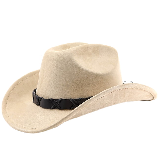 Western Frontier Cowboy Hat Curved Brim for Outdoor Adventures Travel Riding Country Style Everyday Wear Crafted Accessory
