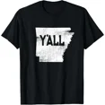 thumbnail image 1 of ALVORD Vintage Arkansas Y'All Gift Arkansans T-Shirt Unisex S-5XL, 1 of 4