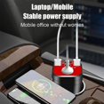 thumbnail image 3 of Car Power Inverter 24v/12v To 220v Led Display 3 Usb Lighter Ports, 3 of 5