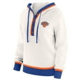 thumbnail image 2 of Women's WEAR by Erin Andrews Cream New York Knicks Plus Size Hoodie Sweater, 2 of 5