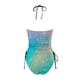 thumbnail image 3 of WILLBEST Traje de Baño Mujer Manga Larga Traje de Baño Tankini Con Estampado de Estrellas Degradado Separado Para Mujer Conjunto 2, 3 of 4