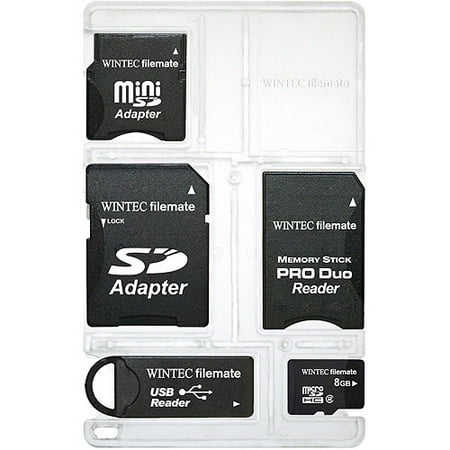 Wintec FileMate 8GB Micro Card-It-All HC Memory Card