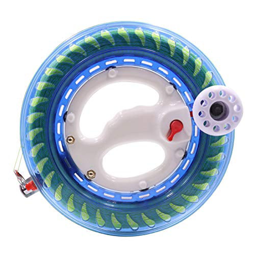 22cm ABS Plastic Ball Bearing Smooth Rotation Tool for Single Line Kite Flying Accessories 9KM DWLIFE Professional Lockable Kite Reel Winder 8.7inch Dia 
