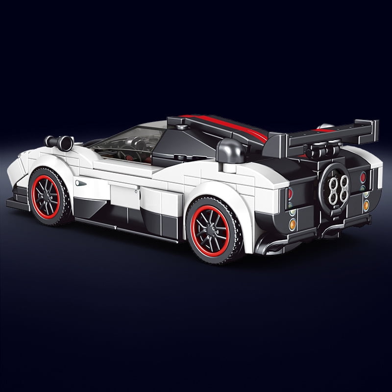 Race Car Toys with Display Case,Classic Model Cars Kits Building Sets for Adults Kids 8+(374 PCS)