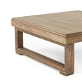 thumbnail image 3 of Kashton Acacia Wood Square Coffee Table, Brown Wash, 3 of 7