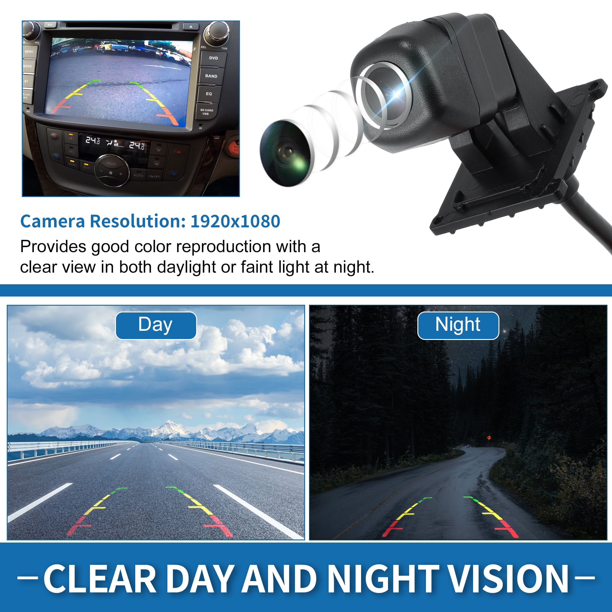 Unique Bargains Rear View Camera for Kia Soul 2020 2021 2022 EX GT-Line LX S Turbo