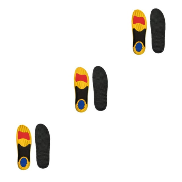 kurtrusly Relief With Orthotic Insoles Say Yes To Comfort And Support Multifunctional yellow S 3Set