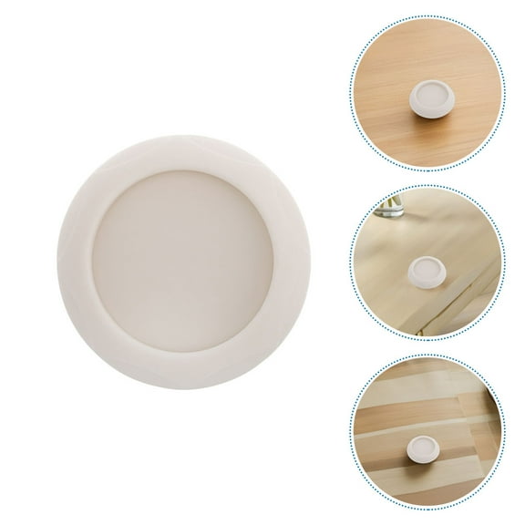 OFFIGAM Household Wall Guards, White, No Drilling Installation, Telescopic Fixation, 4 Pieces for Child and Pet Safety