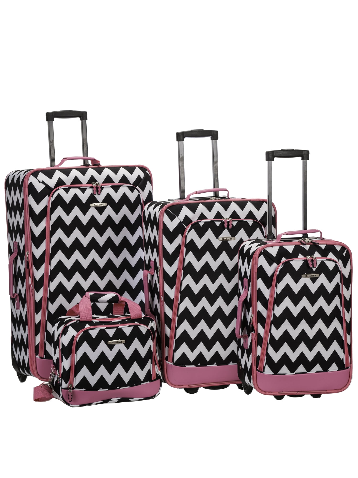 Rockland Luggage 4 Piece Escape Softside Luggage Set